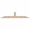 Ekena Millwork Portland Smooth Timber Gable Bracket, Douglas Fir, 84"W x 17"H x 3 1/2"D x 5 1/2"F, 5/12 Pitch GBW084X17X0406POR00SDF - alternate 1